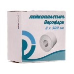 Лейкопластырь, р. 3смx500см 1 шт катушка