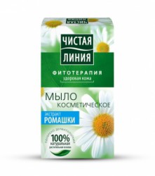 Мыло Чистая линия ромашка 90 г