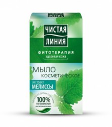 Мыло Чистая линия мелисса 80 г