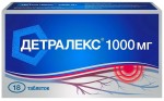 Детралекс, таблетки покрытые пленочной оболочкой 1000 мг 18 шт