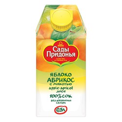 Сок Сады Придонья яблоко абрикос 500 мл