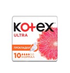 Прокладки женские, Kotex (Котекс) 10 шт ультра нормал мягкая сеточка