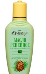 Масло репейное с экстрактом кедровых орехов 100 мл