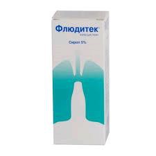 Флюдитек сироп 50 мг/мл 125 мл 1 шт.