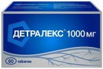Детралекс, таблетки покрытые пленочной оболочкой 1000 мг 60 шт