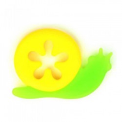 Прорезыватель Бусинка улитка